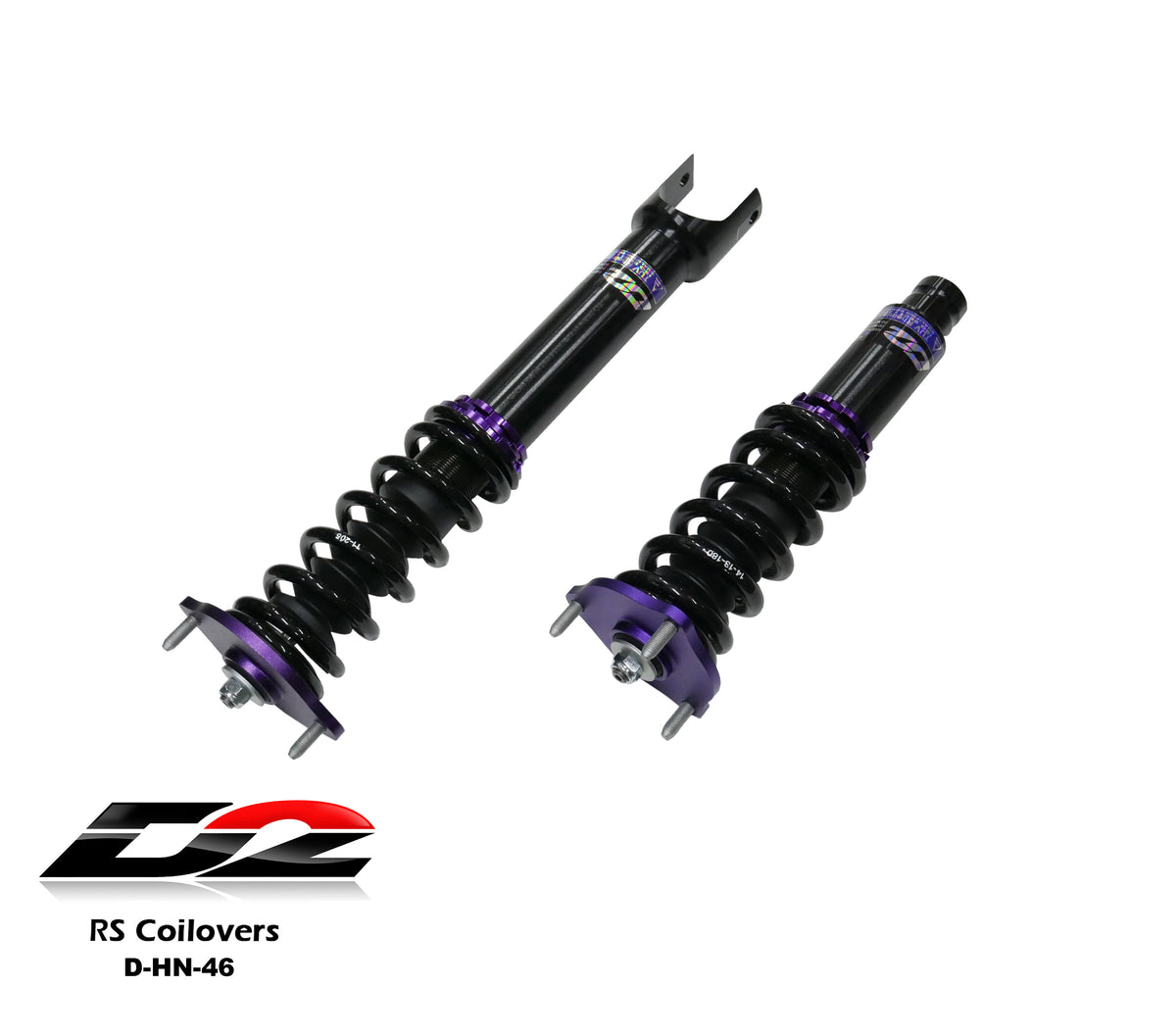 RS Coilovers 92-01 Honda Prelude D2 Racing FREE SHIPPING