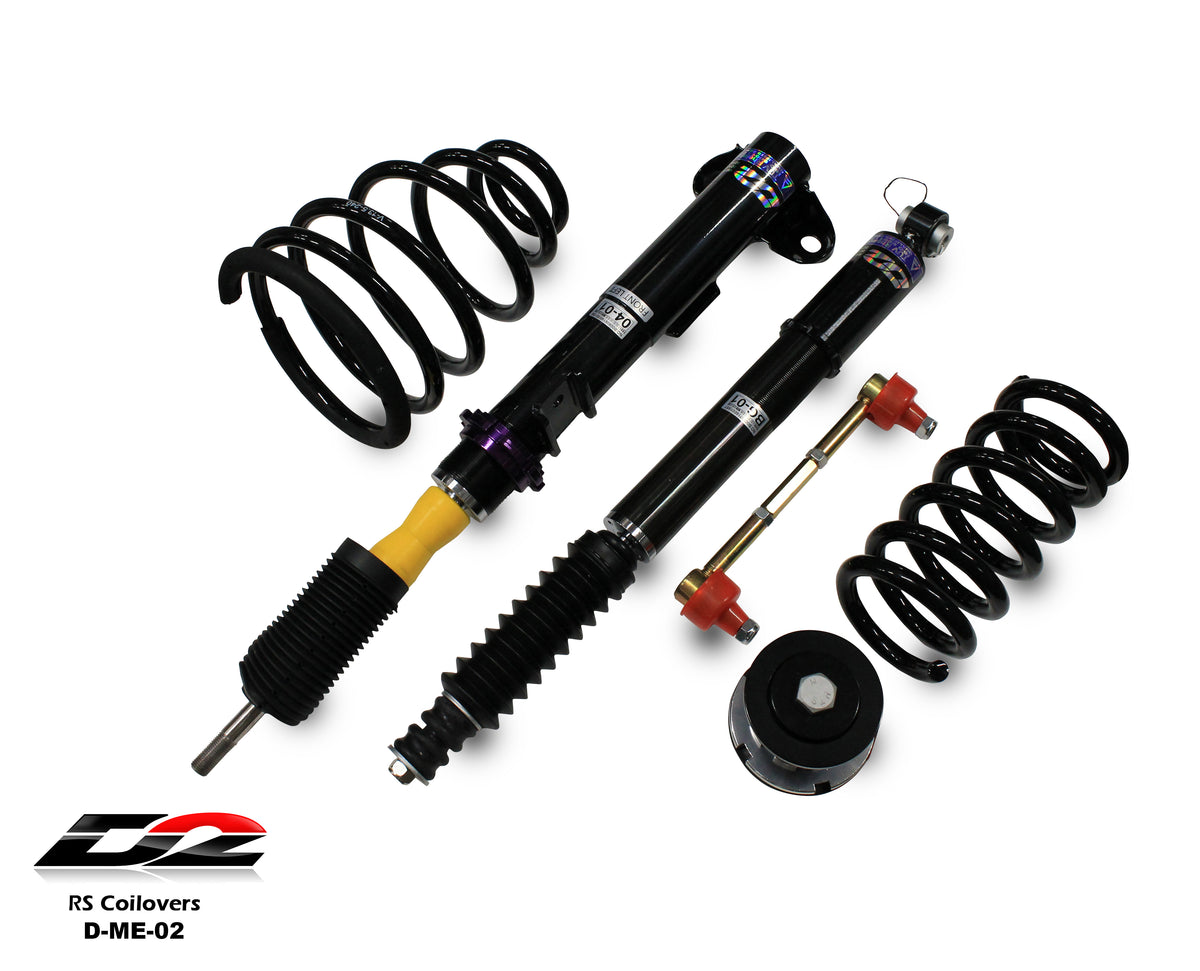 RS Coilovers 00-07 Mercedes Benz C Class RWD D2 Racing FREE SHIPPING