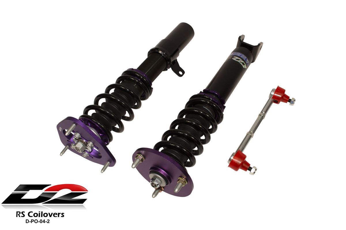 RS Coilovers 05-11 Porsche Carrera 05-11 Porsche 911 AWD D2 Racing FREE SHIPPING