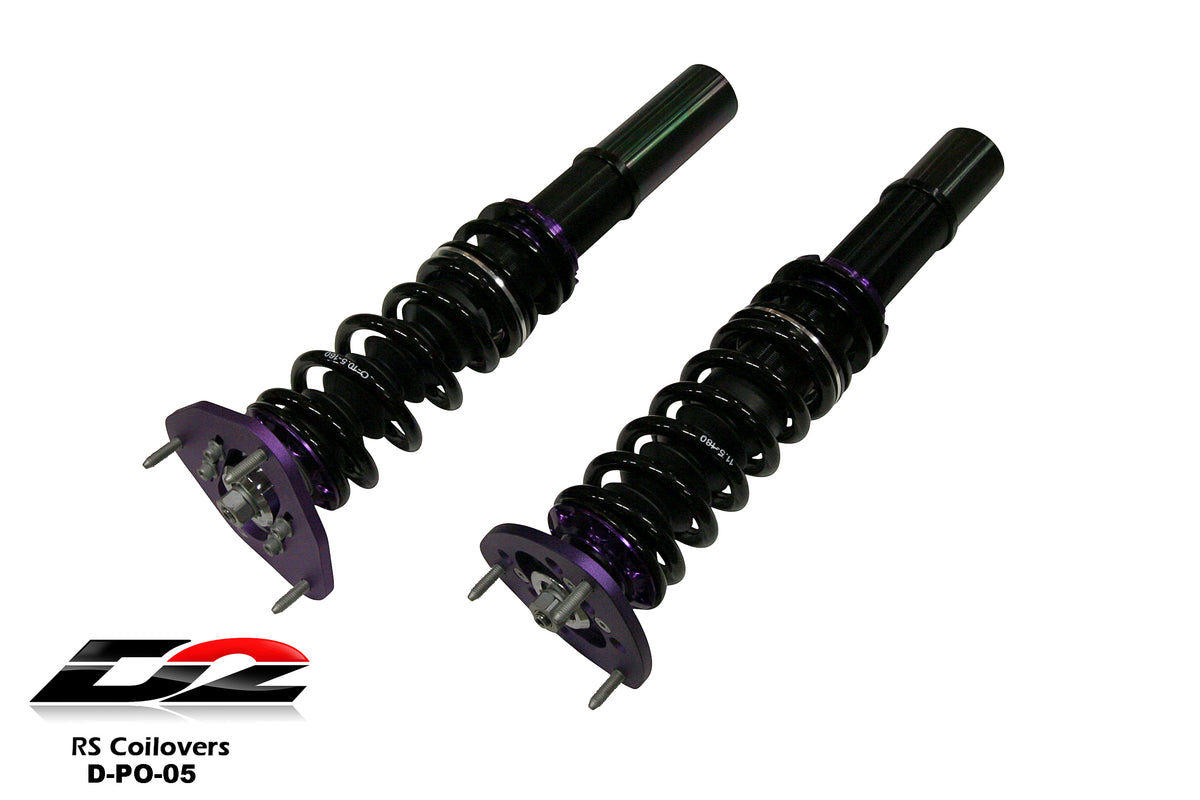 RS Coilovers 96-04 Porsche Boxster RWD D2 Racing FREE SHIPPING