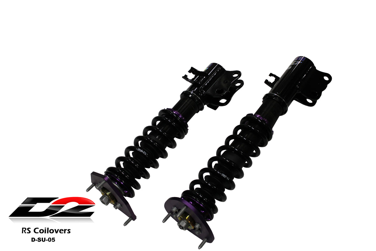 RS Coilovers 02-07 Subaru Impreza 2005-2006 Saab 9-2X 2004 Subaru Impreza Sti 03-07 Subaru Forester D2 Racing FREE SHIPPING