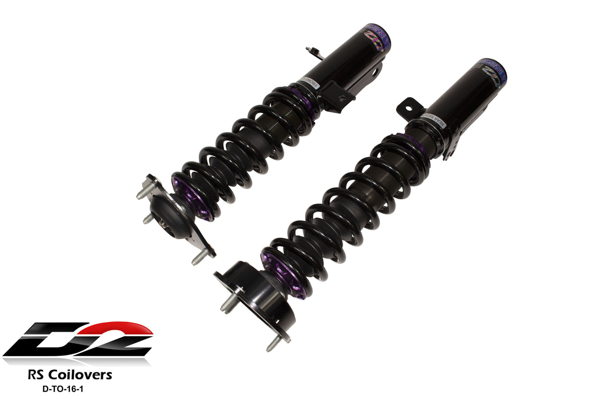 RS Coilovers 12-17 Toyota Camry 13-18 Lexus ES 350 13-18 Toyota Avalon Limited/XLE Touring FWD D2 Racing FREE SHIPPING