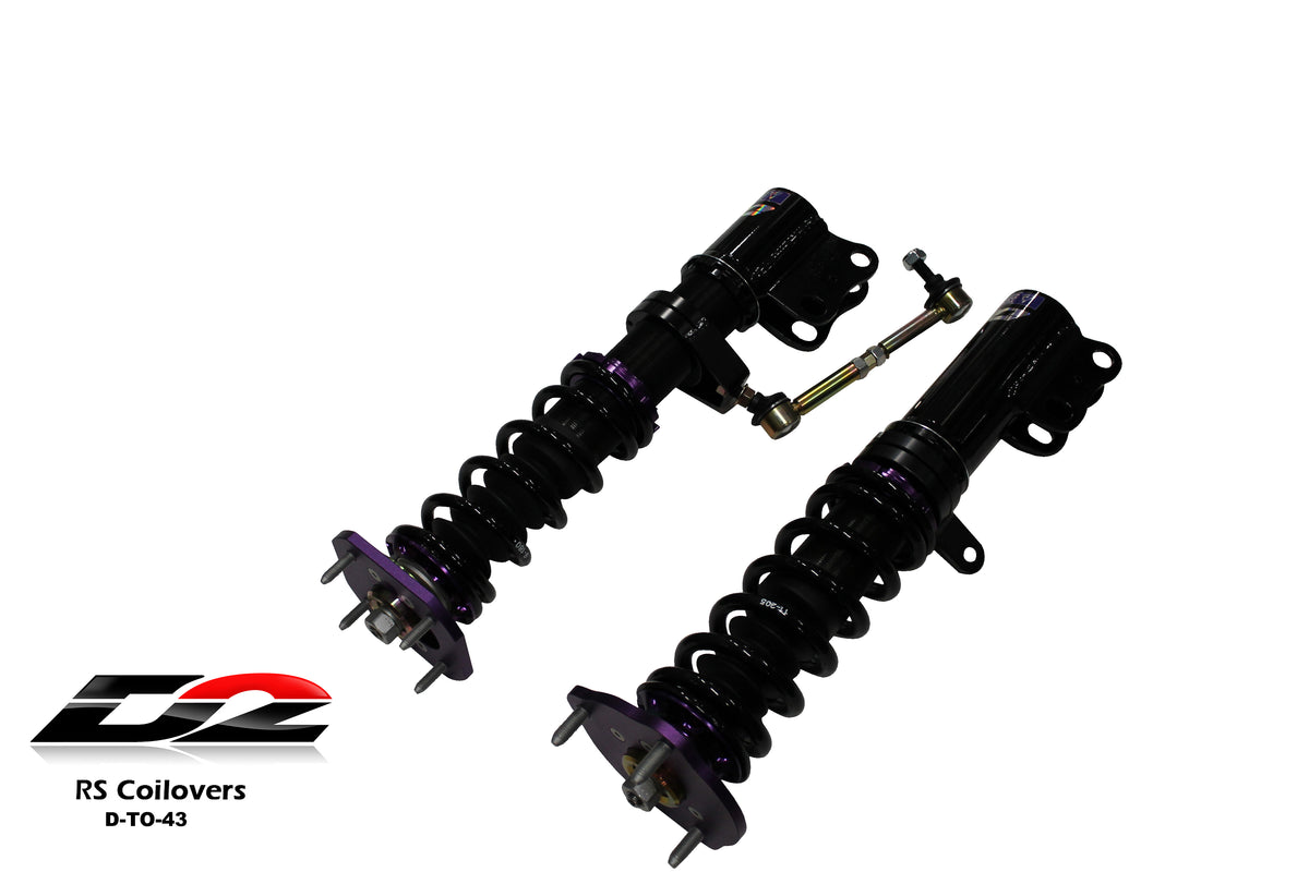 RS Coilovers 91-95 Toyota MR2 D2 Racing FREE SHIPPING