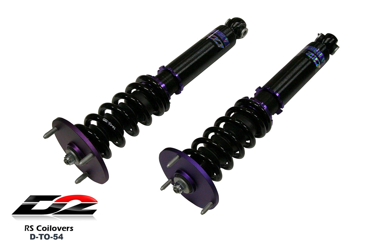 RS Coilovers 86-92 Toyota Supra D2 Racing FREE SHIPPING