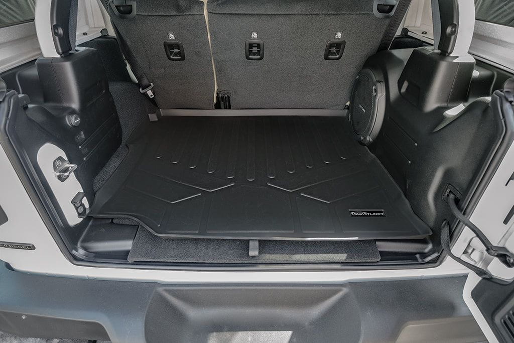 2021-2026 Jeep Wrangler Rubicon Cargo Liner|Unlimited 4 Door, flat load floor with subwoofer|SMARTLINER