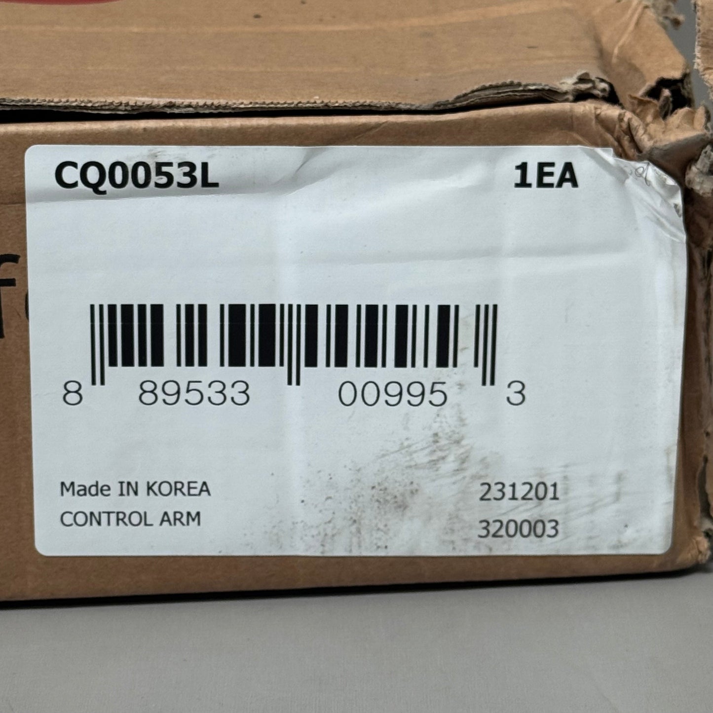 CTR Front Left Lower Control Arm and Ball Joint Assembly CQ0053L for Hyundai & Kia