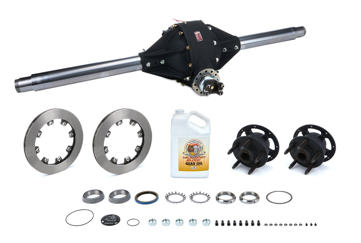 4.86 Mod Rear w/GN Tubes Billet Hubs & Rotors
