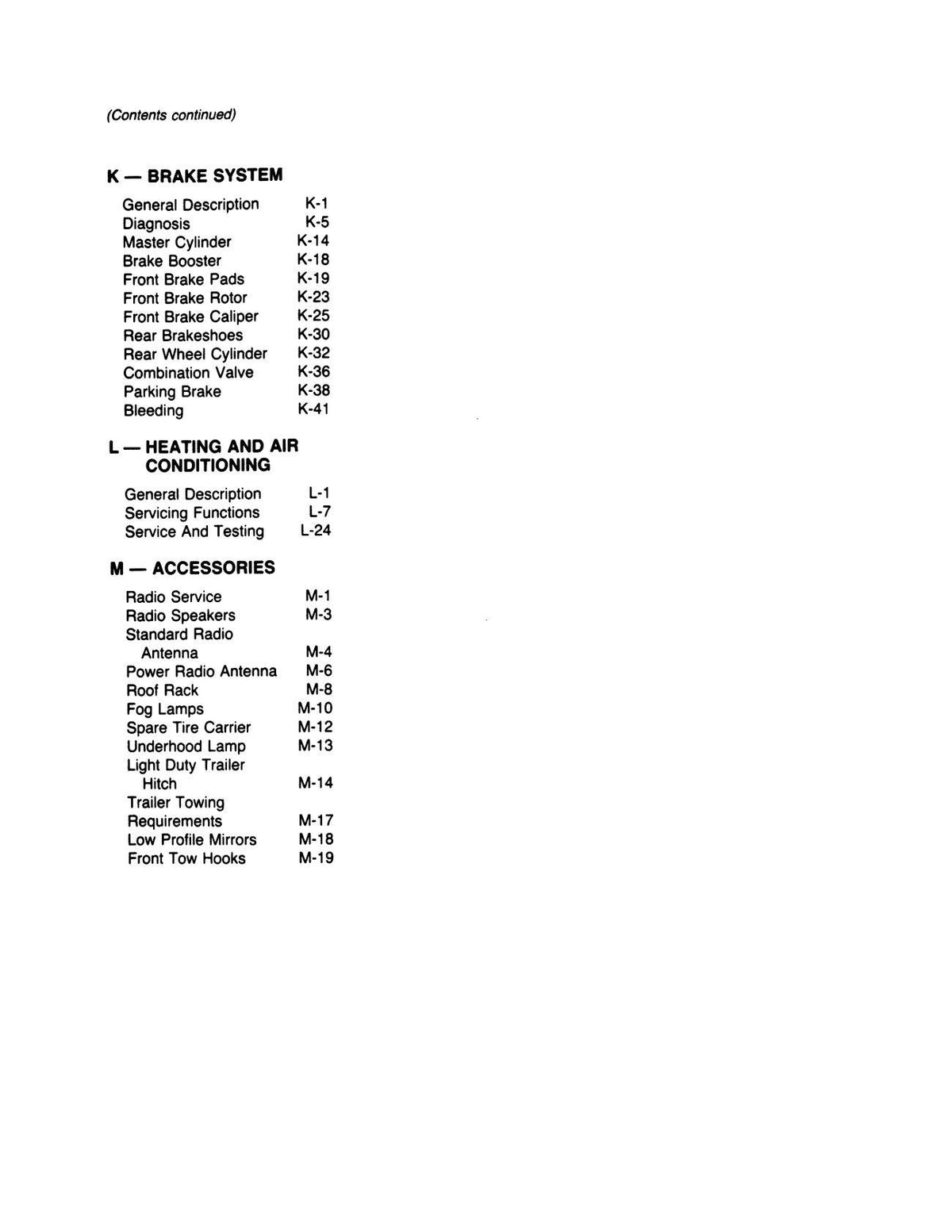 Detroit Iron - 1984 - 1988 Jeep Cherokee / Wagoneer Shop Manual - M.R.244