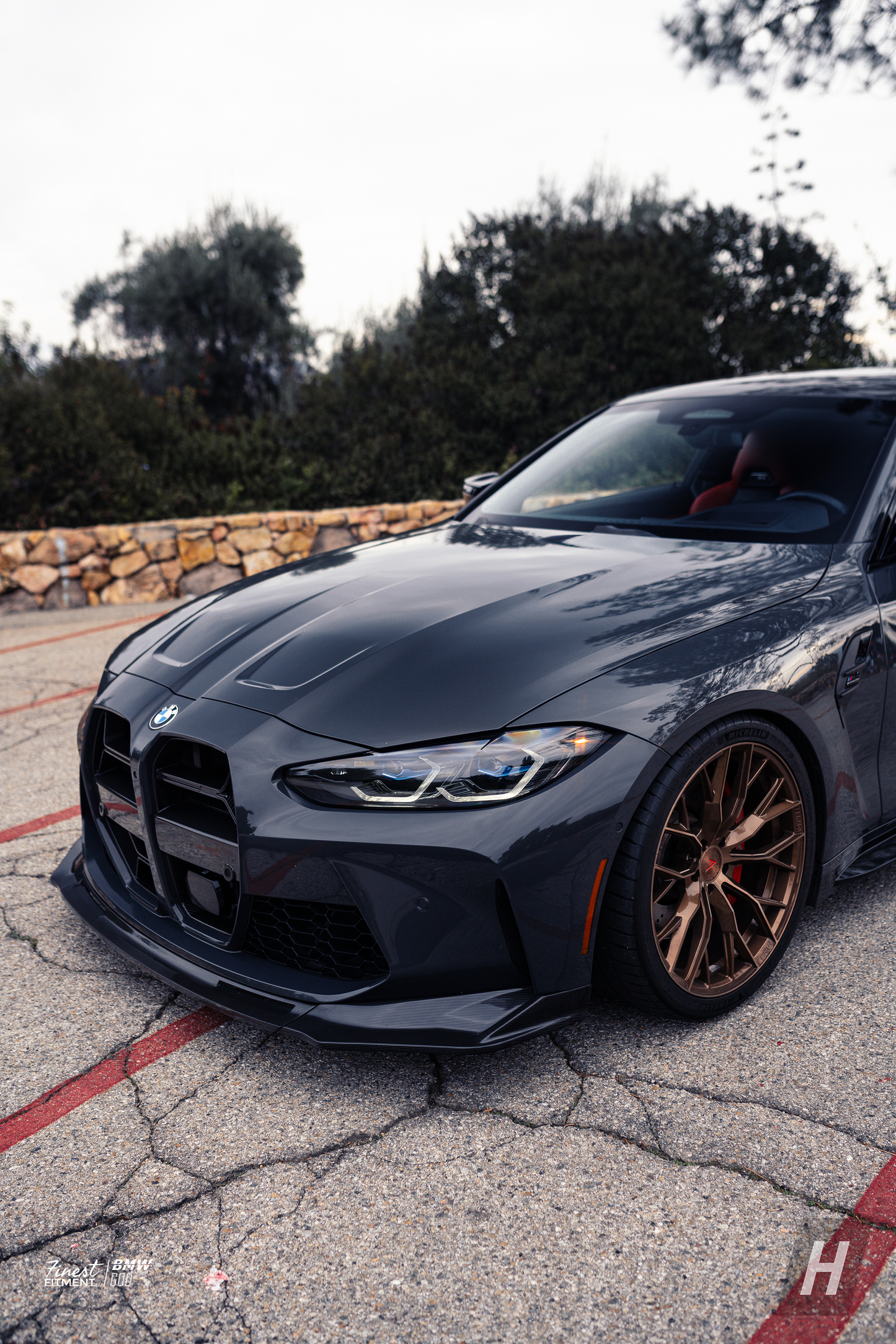 CSL Style V1 Carbon Fiber Front Grill - G80 M3 | G82 / G83 M4