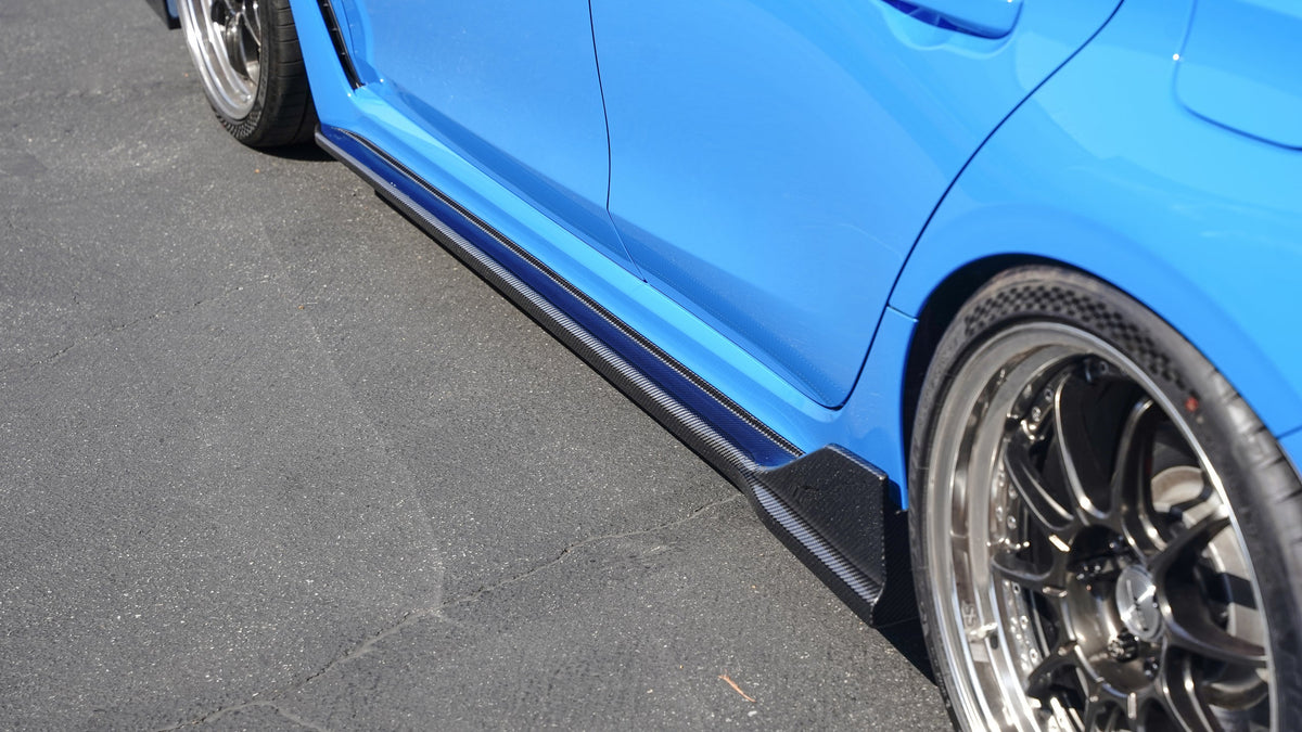 Carbon Fiber Honda FL5 Civic Type R Side Rocker Extensions/ Side Skirt 2023 - Current
