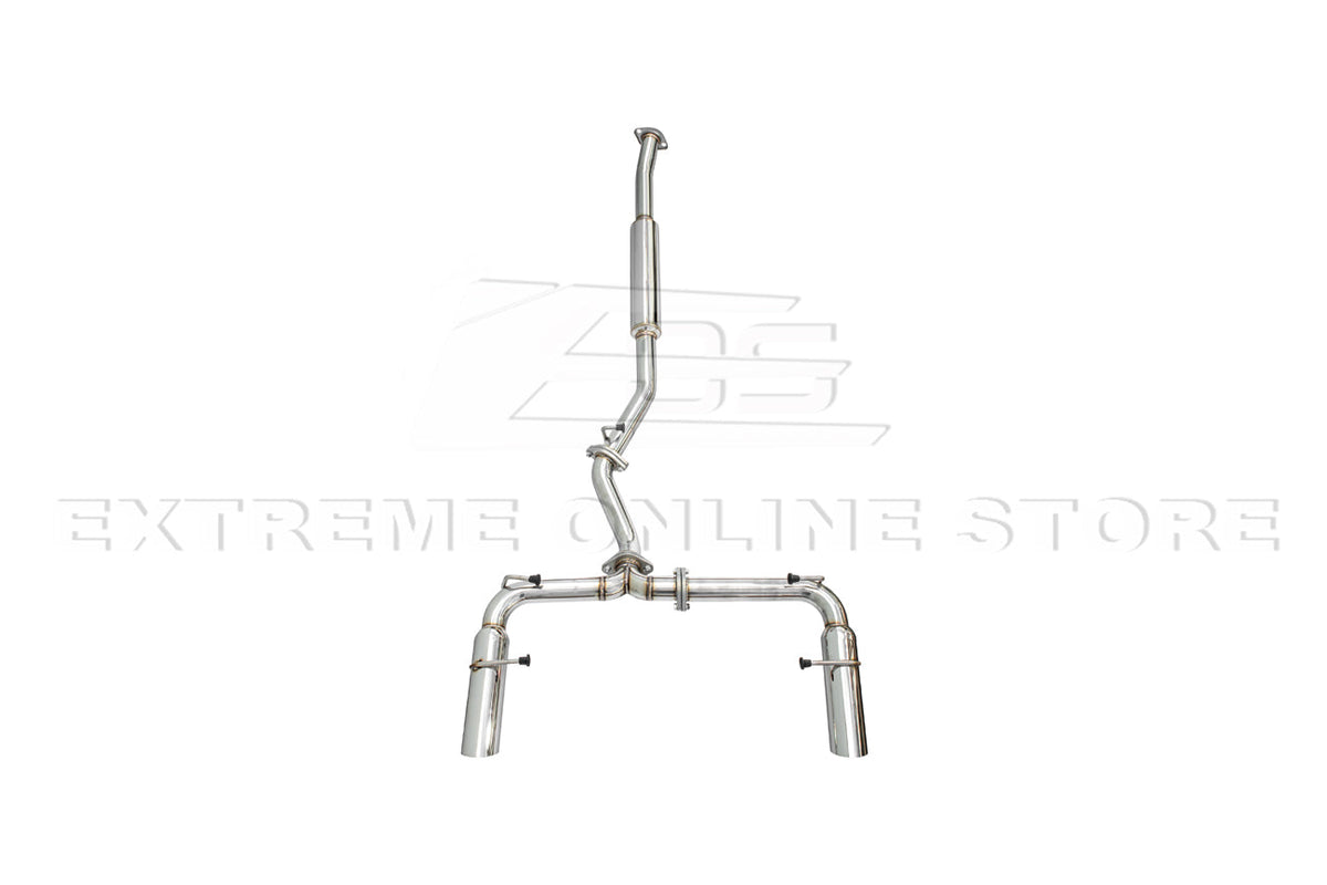 2022-Present Toyota GR86 Subaru BRZ BOSO Style Muffler Delete Cat Back Exhaust