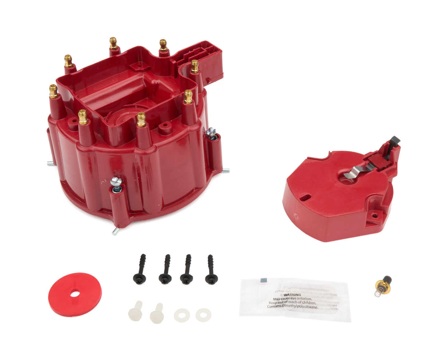 GM Cap & Rotor Red