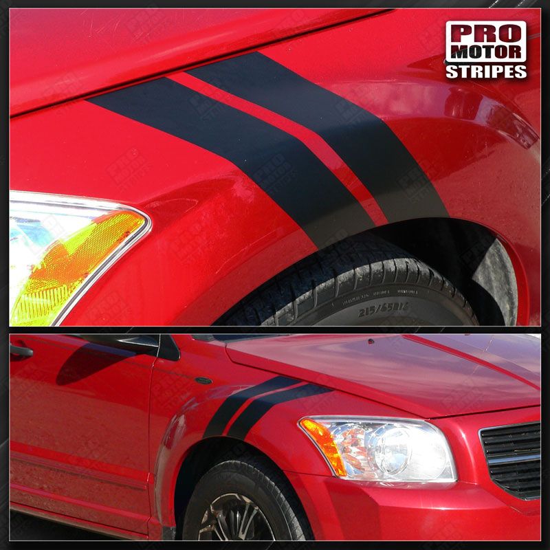 Dodge Caliber 2007-2012 Fender Hash Side Stripes