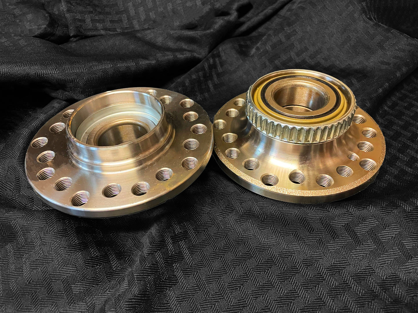 E38 Multi-Pattern Front Hubs & Bearings - Multihub