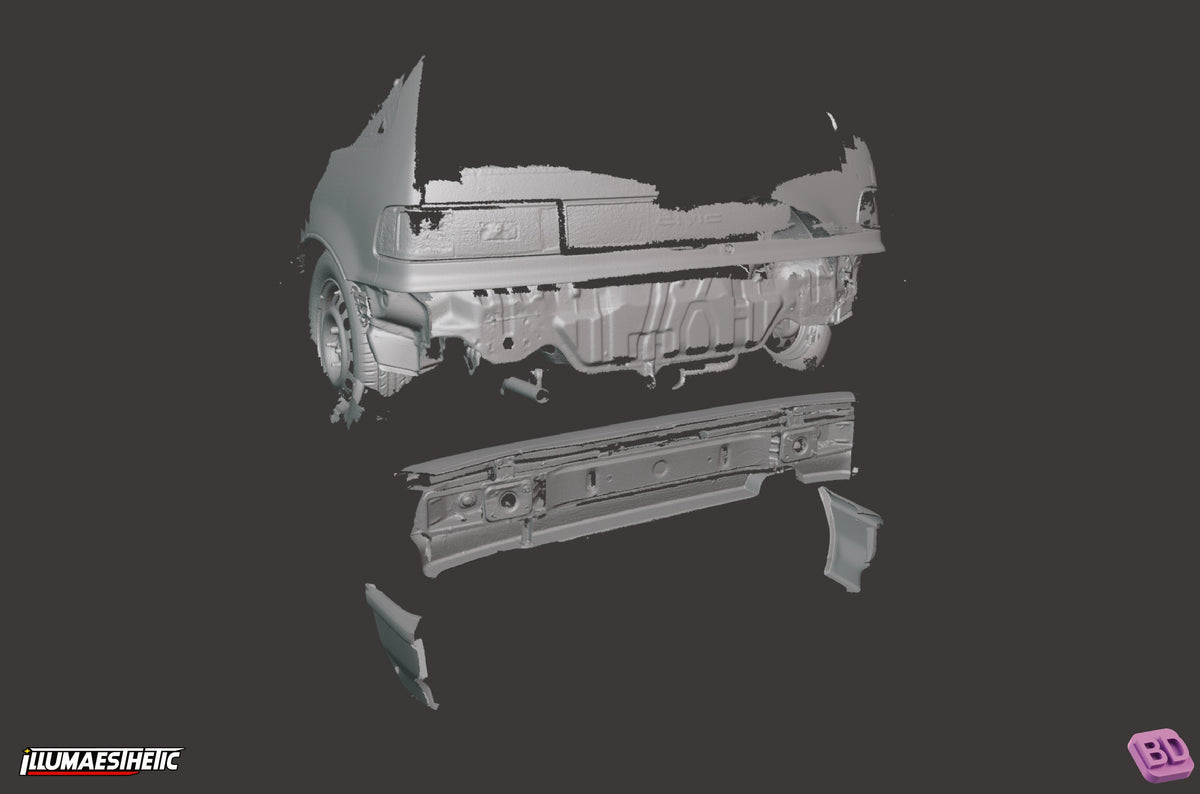 Honda Civic (EF) 3D Scan (1987-1991)
