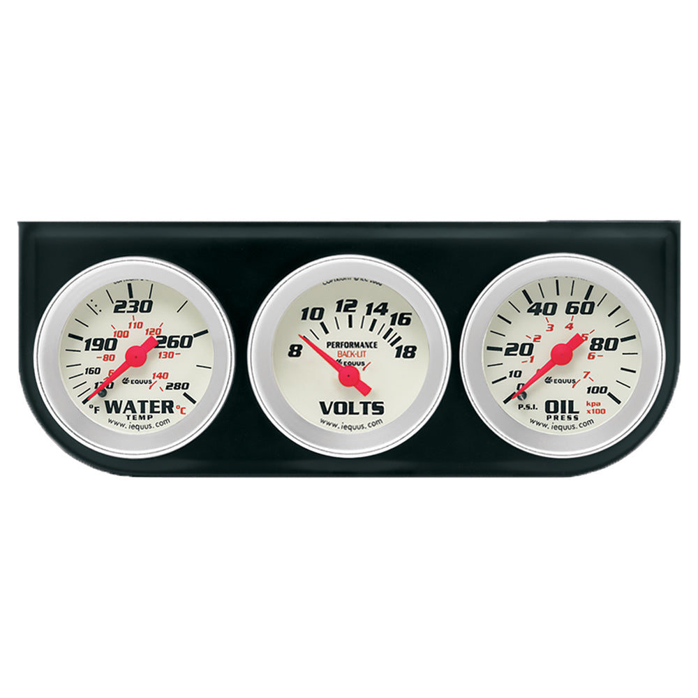 TRIPLE GAUGE KIT W/VOLTMETER
