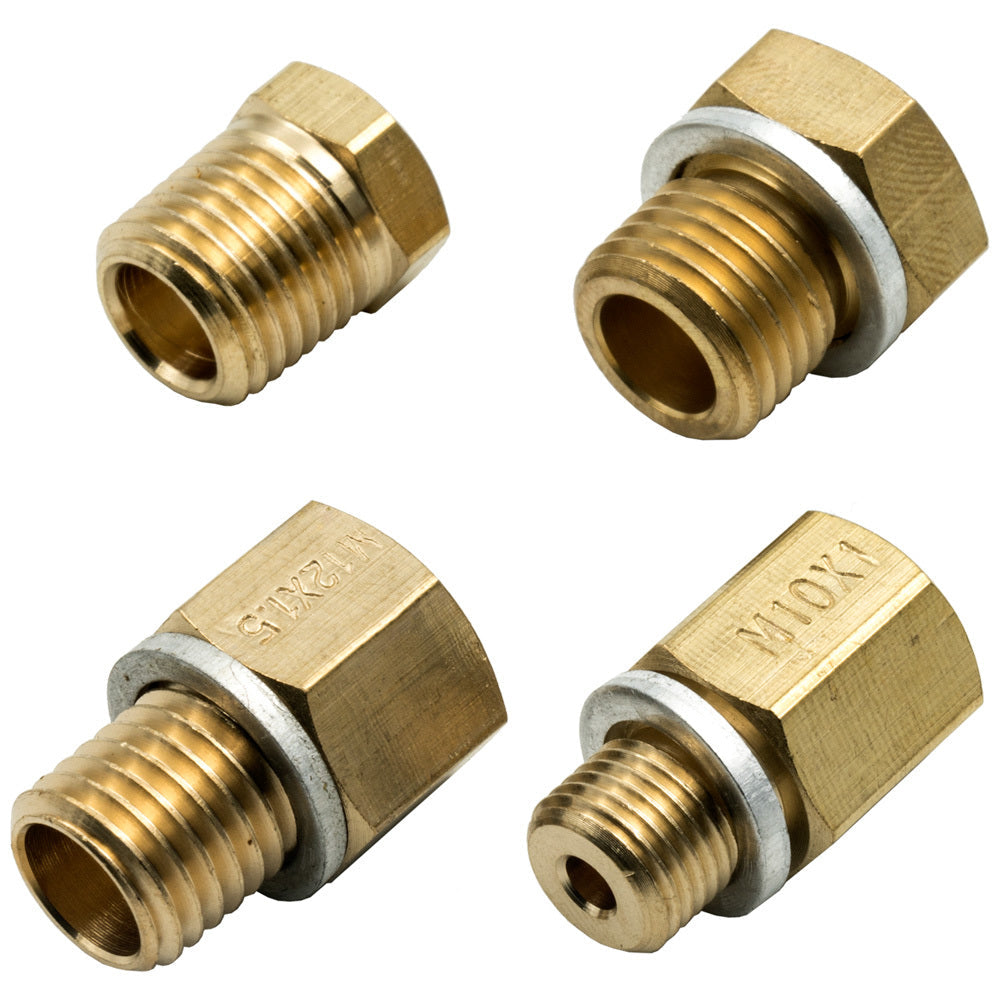 Adapter Kit - Oil Press 1/8-27 NPT to Metric