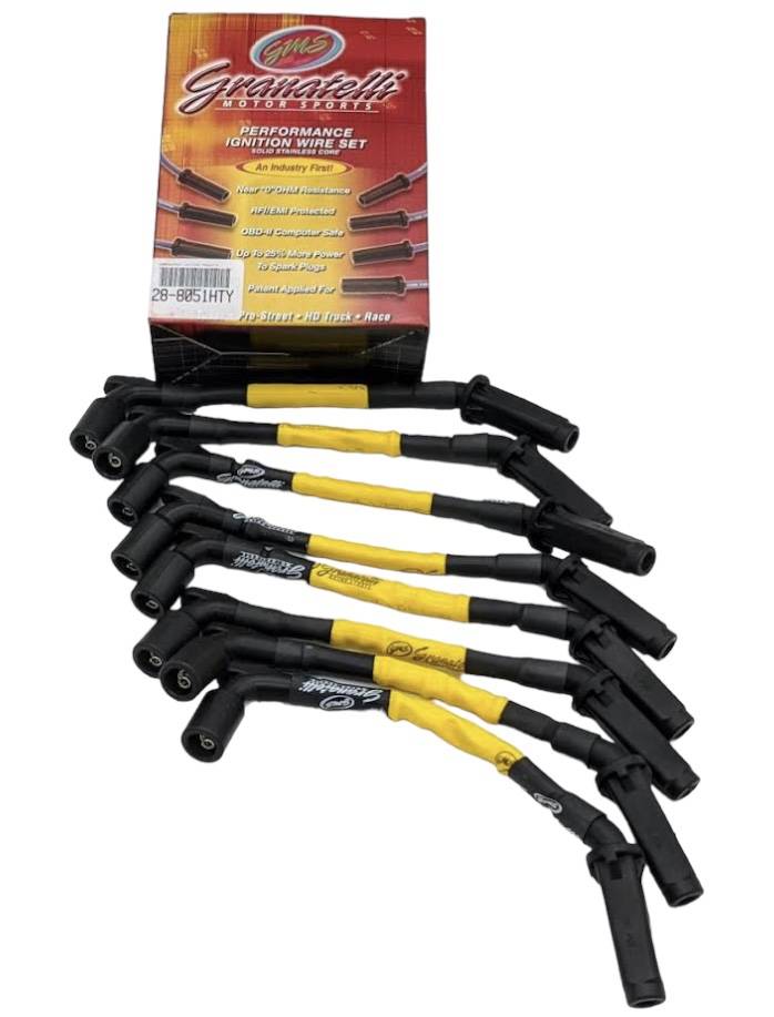 Granatelli Motor Sports C8 Corvette Ignition Wires 28-8051HTY