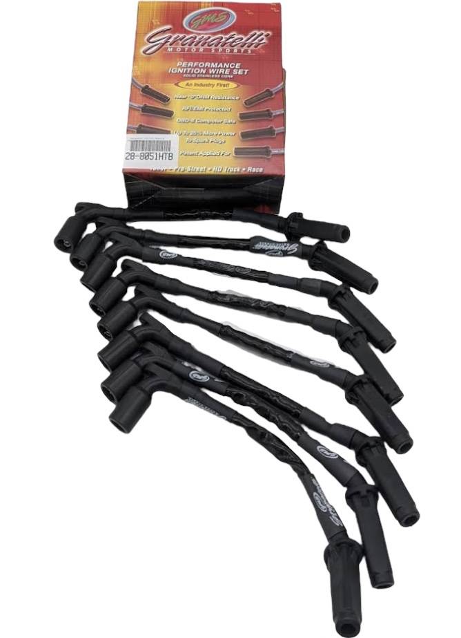 Granatelli Motor Sports C8 Corvette Ignition Wires 28-8051HTB