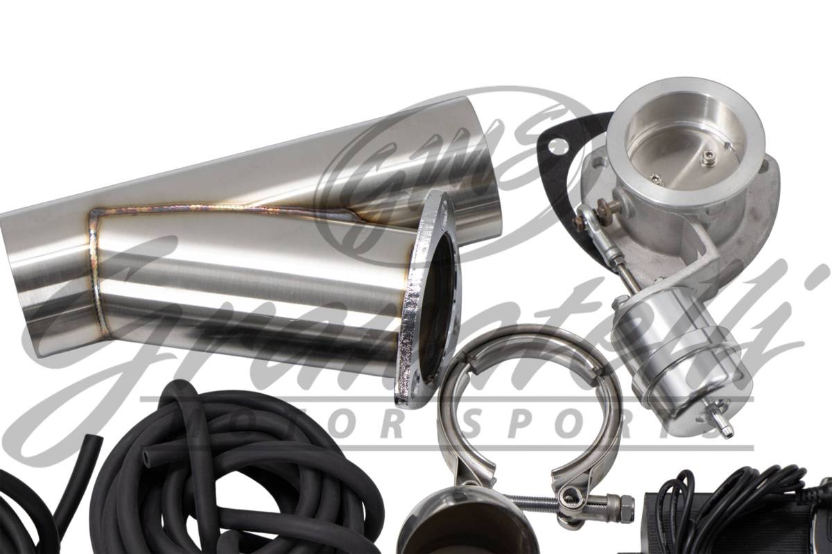 Granatelli Motor Sports Vacuum/ Pressure Controlled Electronic Exhaust Cutout Systems - Stainless Steel Weld In 309630K