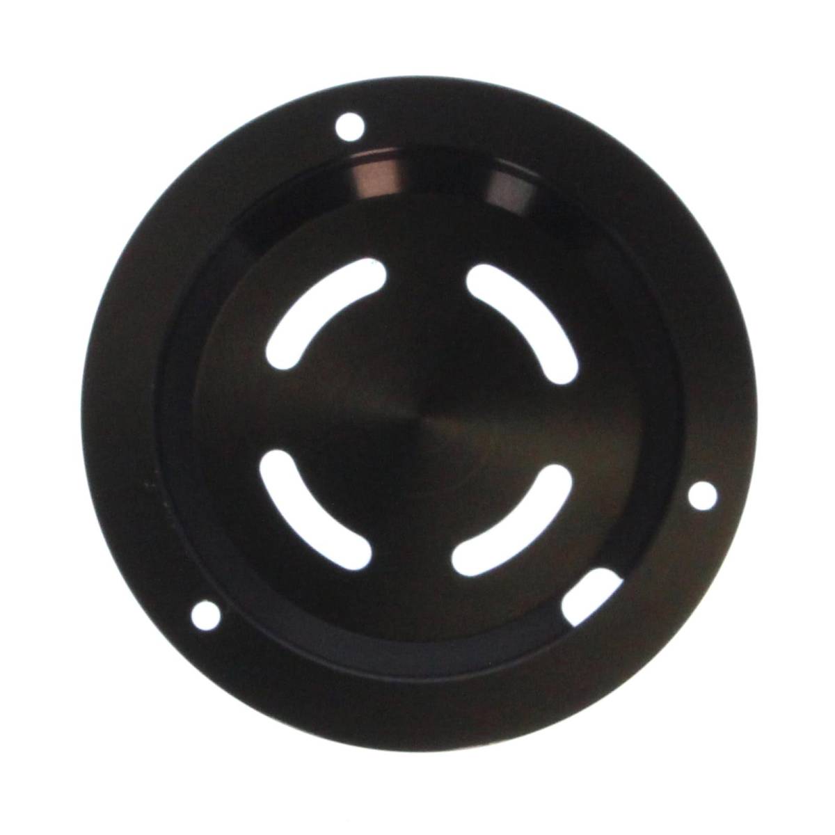Granatelli Motor Sports Black Billet Fan Cover - Flex-a-Lite, 3 Ring