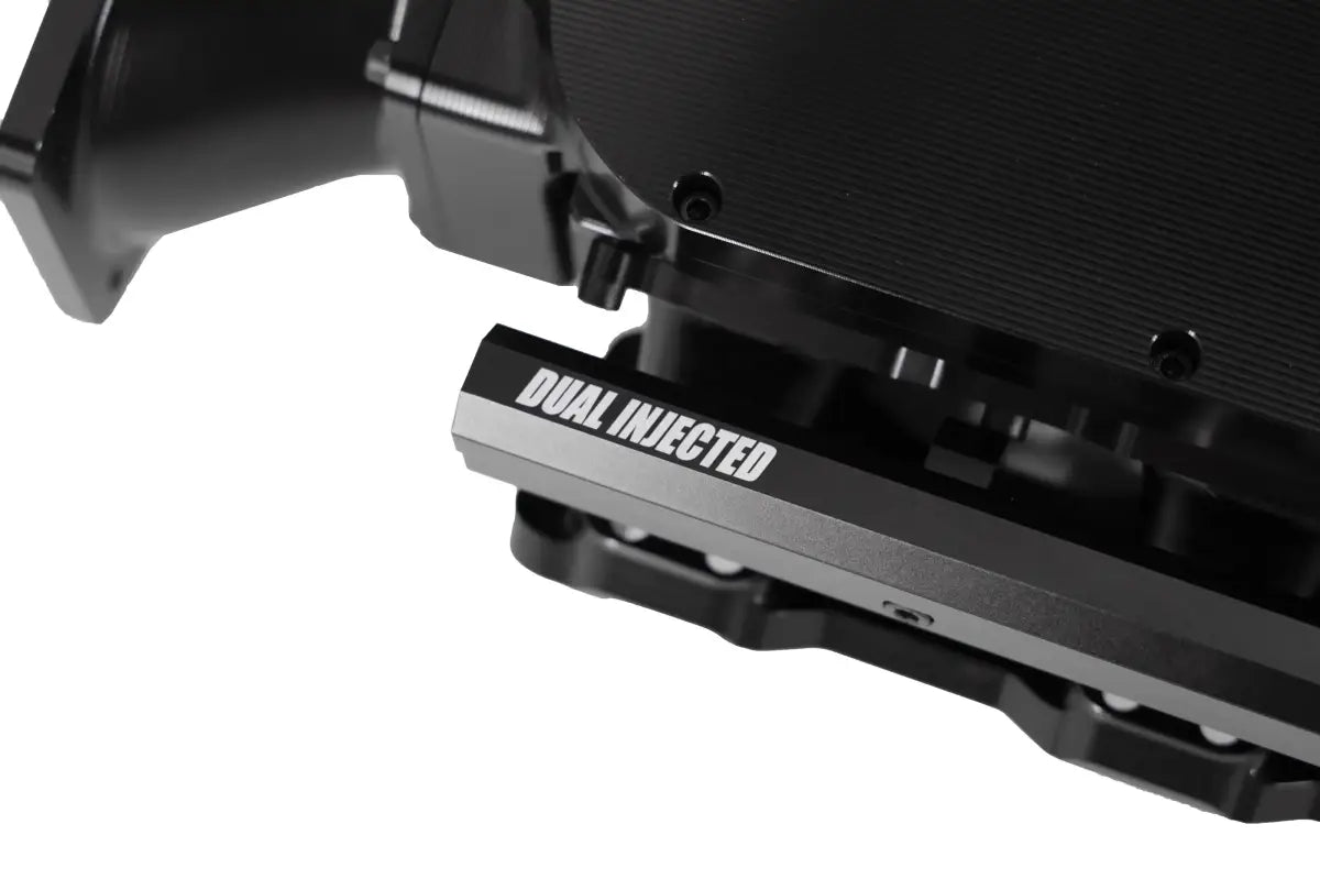 Granatelli MEGAZILLA Black Billet LS Intake Manifold – Twin 103mm Inlets – 980103
