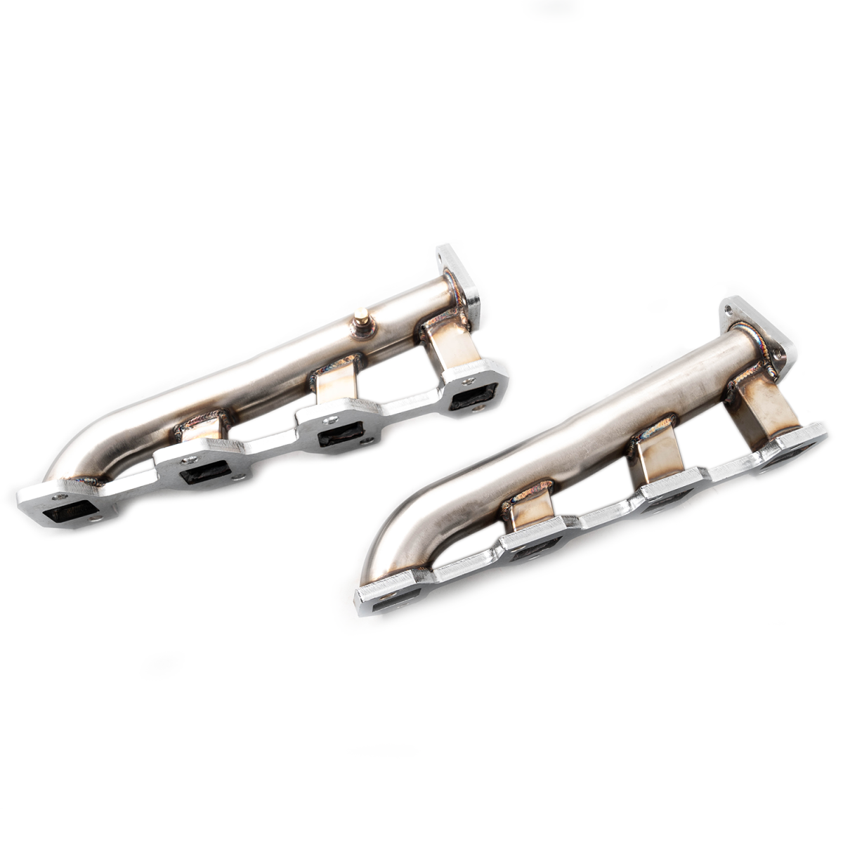 Rudy's High Flow Stainless Steel Exhaust Manifold Kit For 2001-2016 GM 6.6L Duramax Diesel