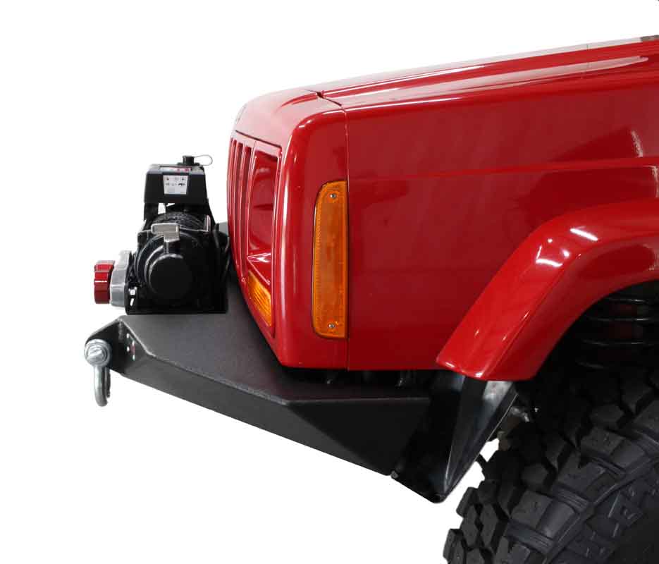 Fishbone Offroad Bullhead Front Winch Bumper for 1984-2001 Jeep Cherokee FB22059
