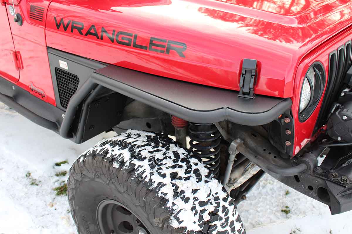 Fishbone Offroad Rear Tube Fender Set for 1997-2006 Jeep Wrangler FB23029R
