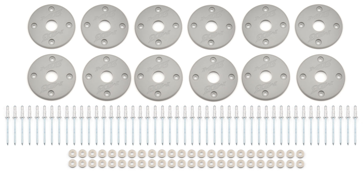Scuff Plate Plastic Gray 12-Pack MD3