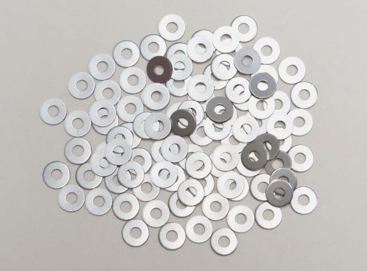 Washers Back-up Alum 3/16in (100pk)