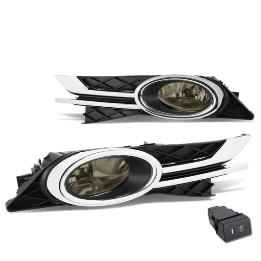 2014-2016 Honda Odyssey Fog Lights with Switch & Bezel - Smoke