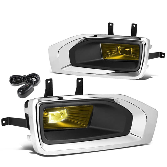 2015-2018 GMC Yukon High Powered LED Fog Lights with Switch & Bezel
