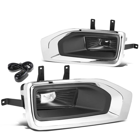 2015-2018 GMC Yukon High Powered LED Fog Lights with Switch & Bezel