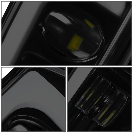 2016-2018 Chevrolet Silverado 1500 LED Fog Lights Smoke Lens