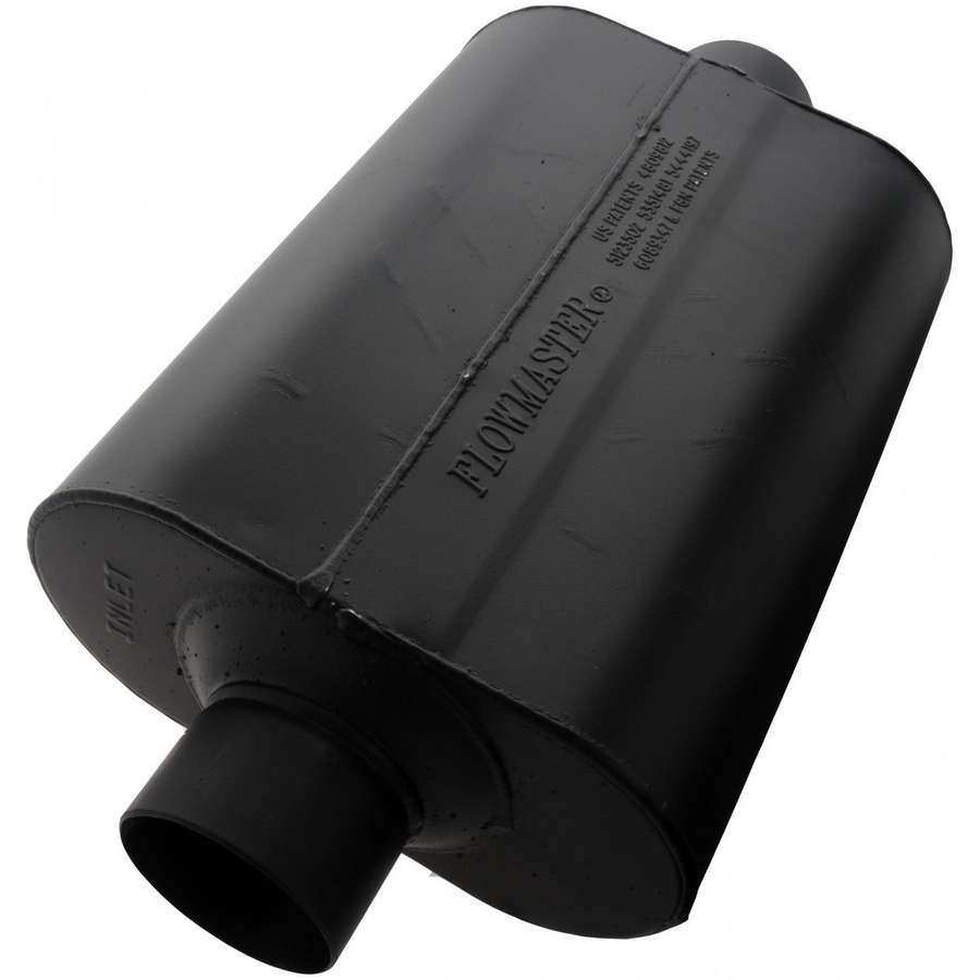 MUFFLER SUPER 40 BLACK 3IN