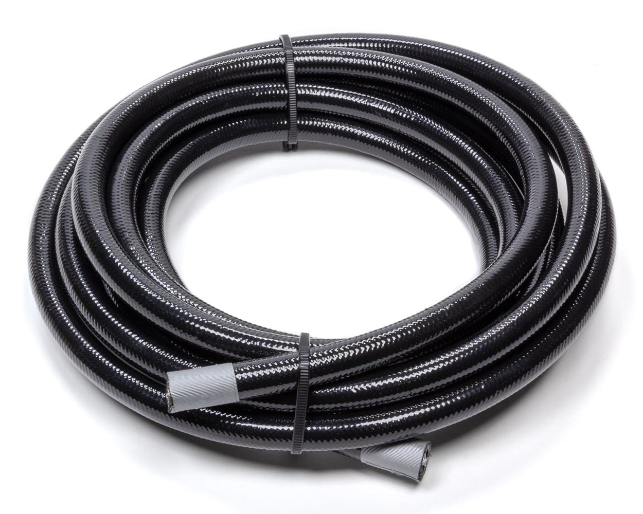 10 BLACK COVERED P.T.F.E. HOS
