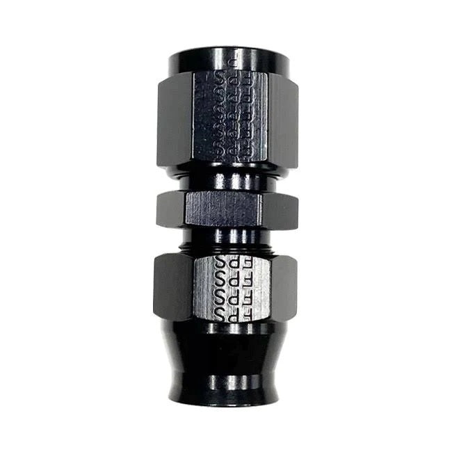 6AN Female x 3/8 Tube AN Adapter Fitting Black