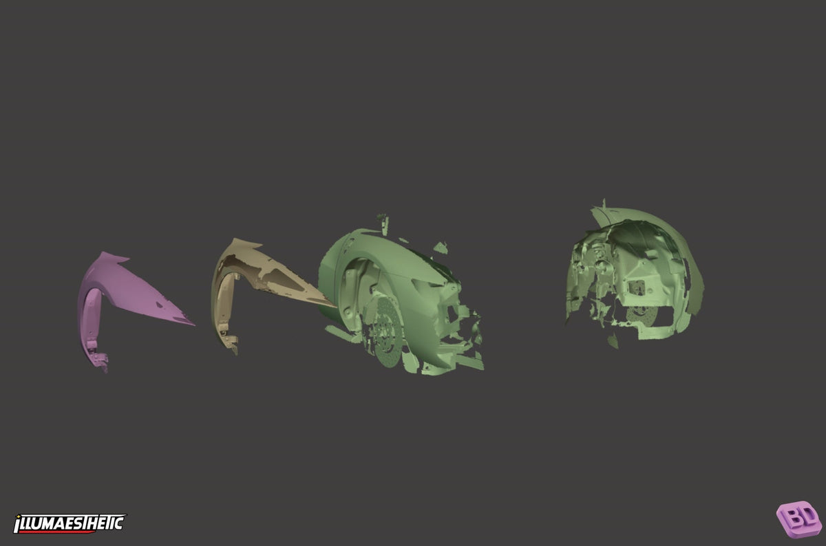 Ferrari 296 GTB (Type F171) 3D Scan (2022+)