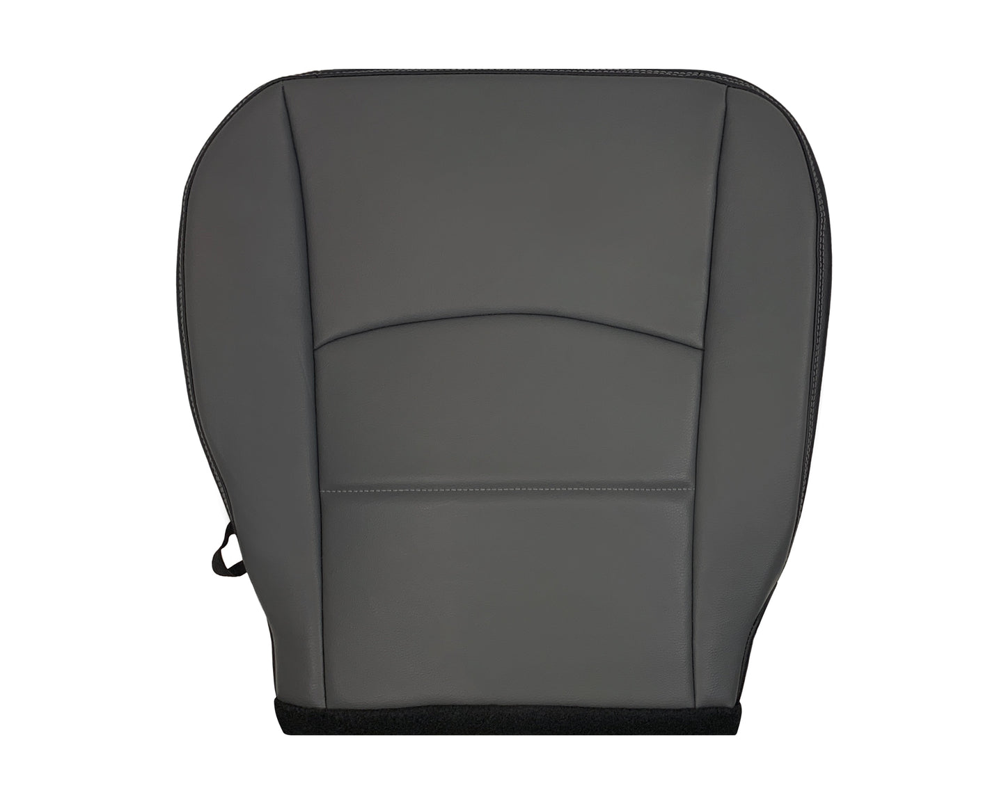 2019-2024 For Dodge Ram ST Driver or Passenger Bottom Leatherette (Synthetic Leather) Seat Cover In Diesel Gray