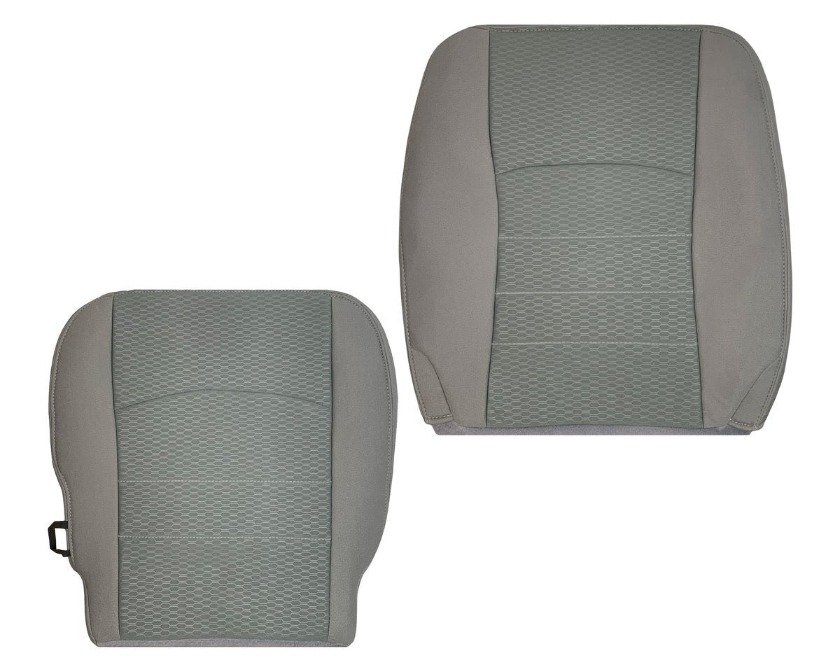 2013-2018 Dodge Ram ST Tradesman Bottom or Top Replacement Seat Cover: Cloth Diesel Gray