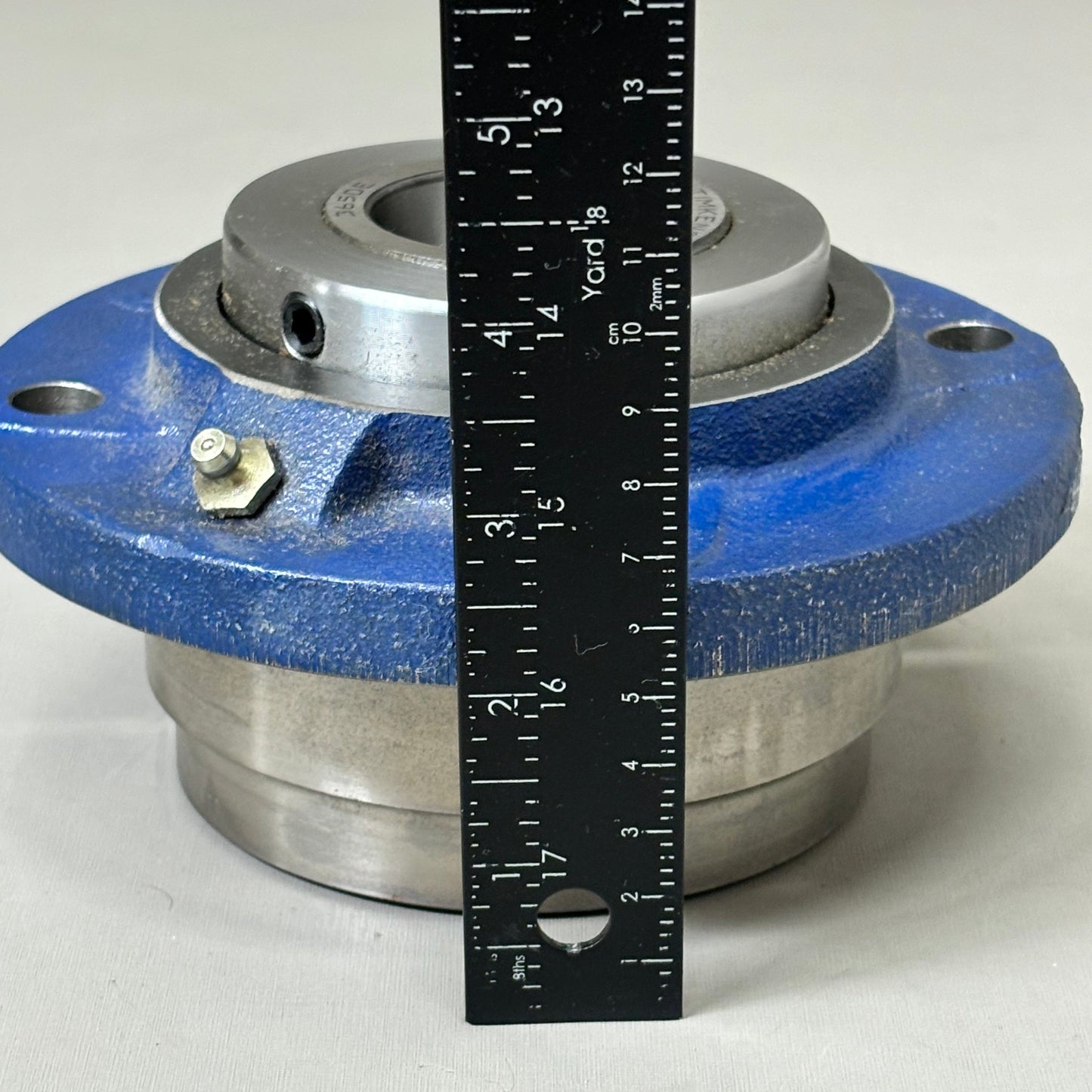 ROYERSFORD Type E Piloted Flange Bearings 1-3/4" Non-Expansion Blue 20-06-0112