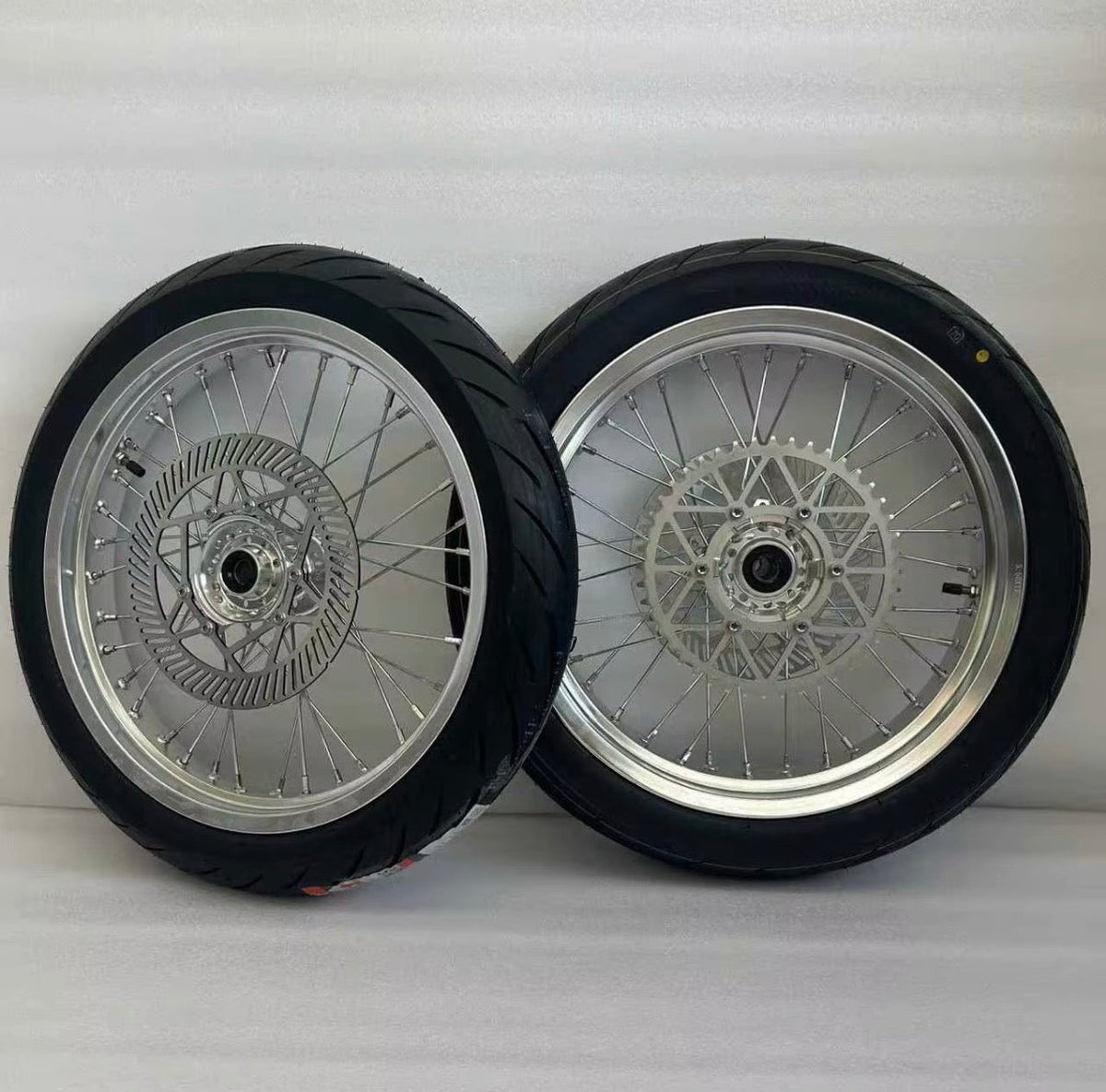 Surron Ultra Bee Supermotos Wheel Set (Ships Next Business Day)