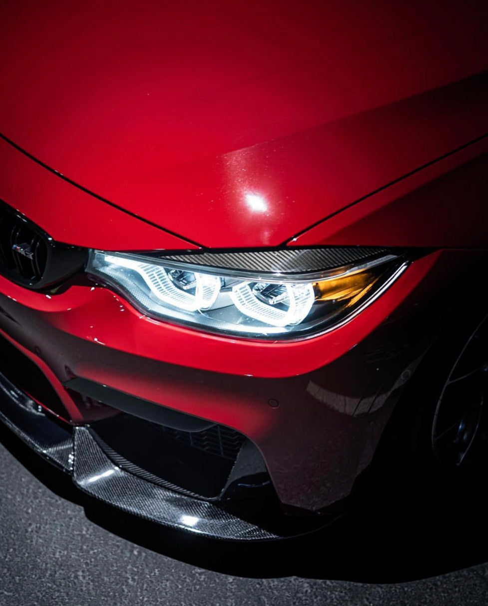 Carbon Fiber Headlight Trim Covers - F80 M3 | F82 M4 | F3X 4-Series
