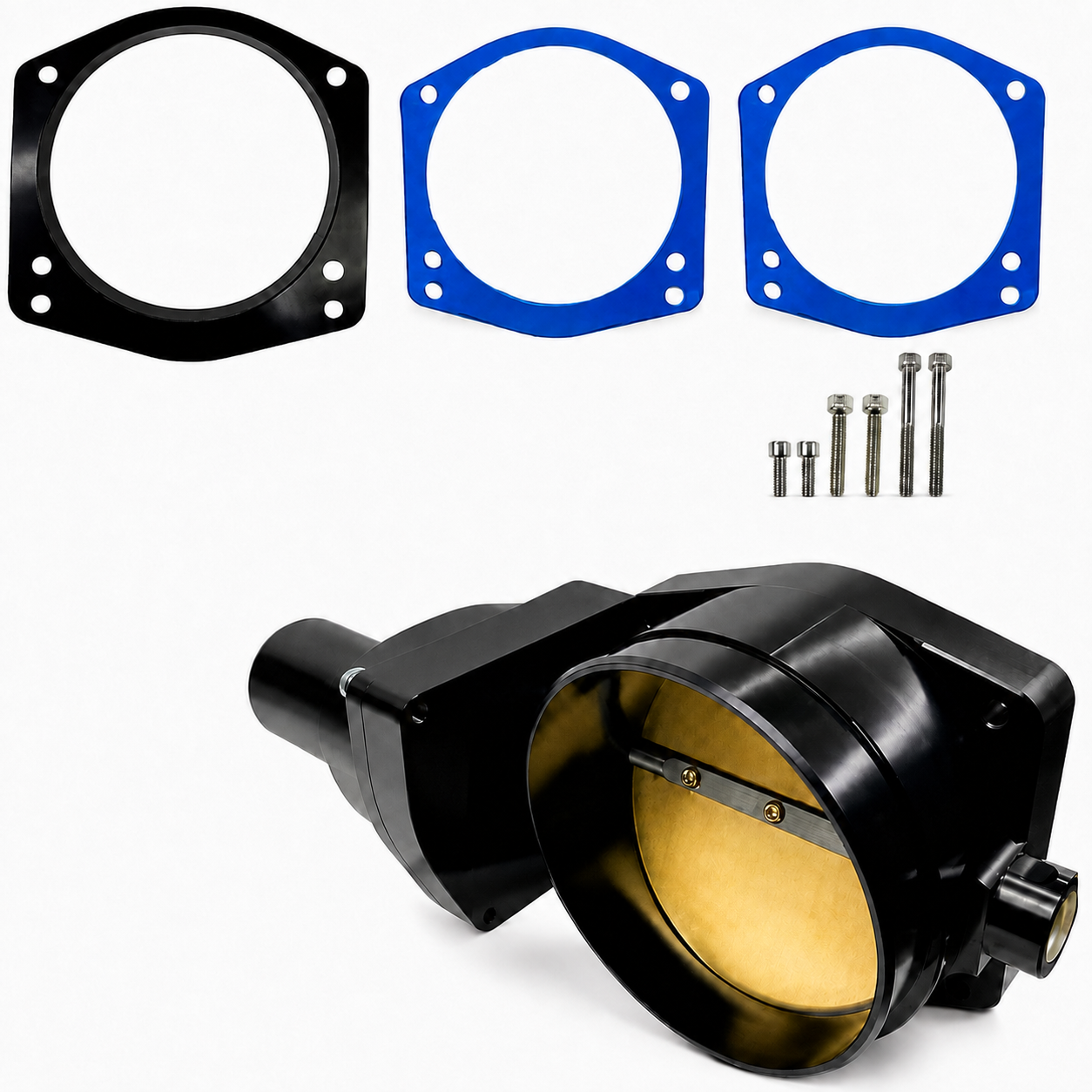 Granatelli GM LS / LSX 112mm Black Billet Drive-By-Wire Throttle Body – GMTBLS112B