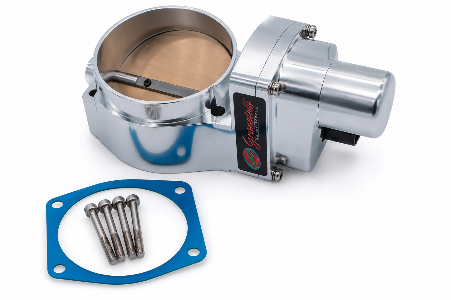 Granatelli GM LS / LSX 103mm Polished Billet Drive-By-Wire Throttle Body – GMTBLS3P