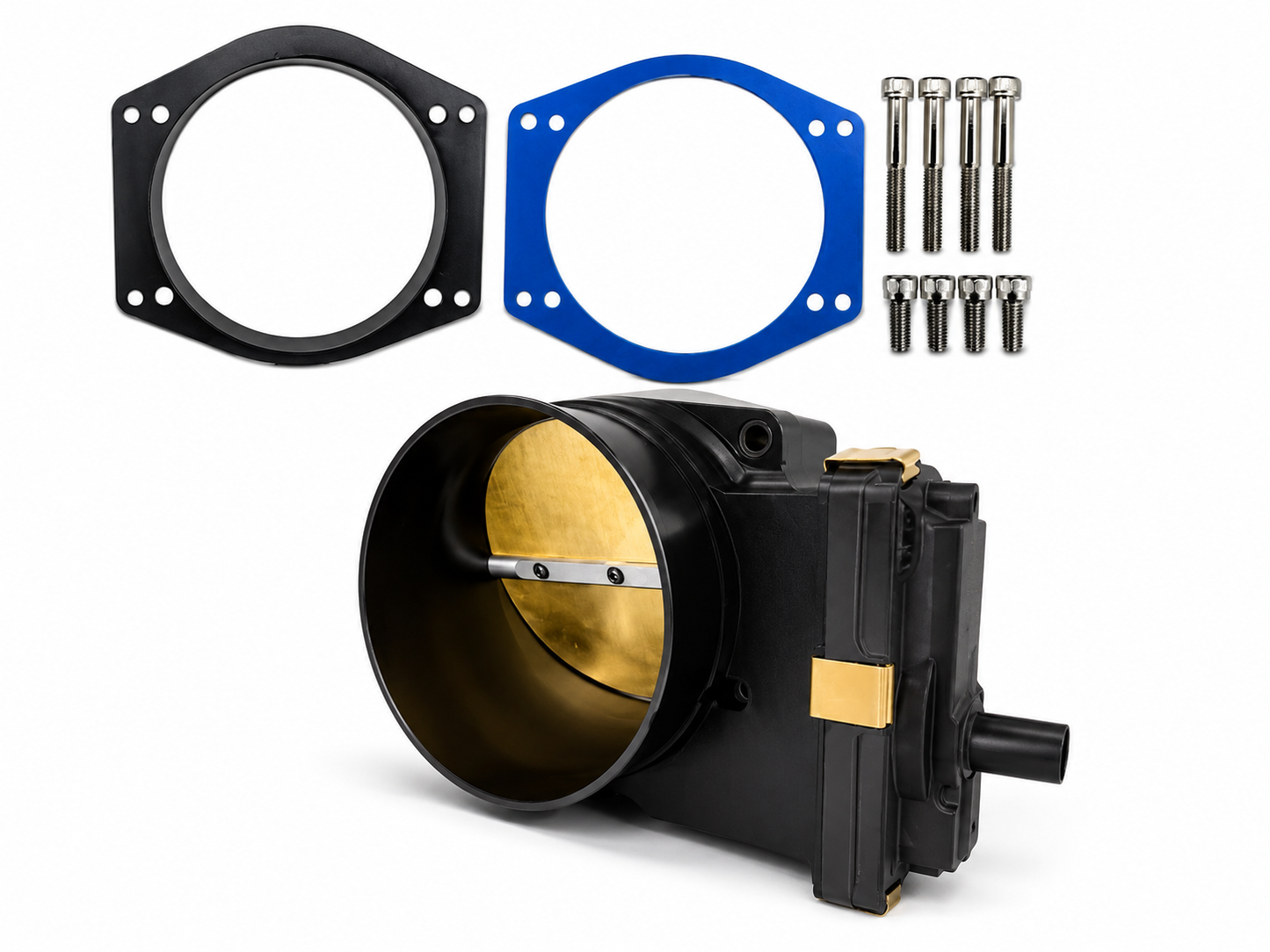 Granatelli GM LT1 / LT4 / LT5 112mm Black Billet Drive-By-Wire Throttle Body – GMTBLT112B