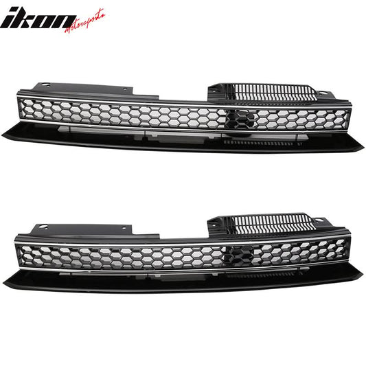 2010-2014 Volkswagen Golf MK6 & 2011-2014 Jetta GTI Style Front Grille