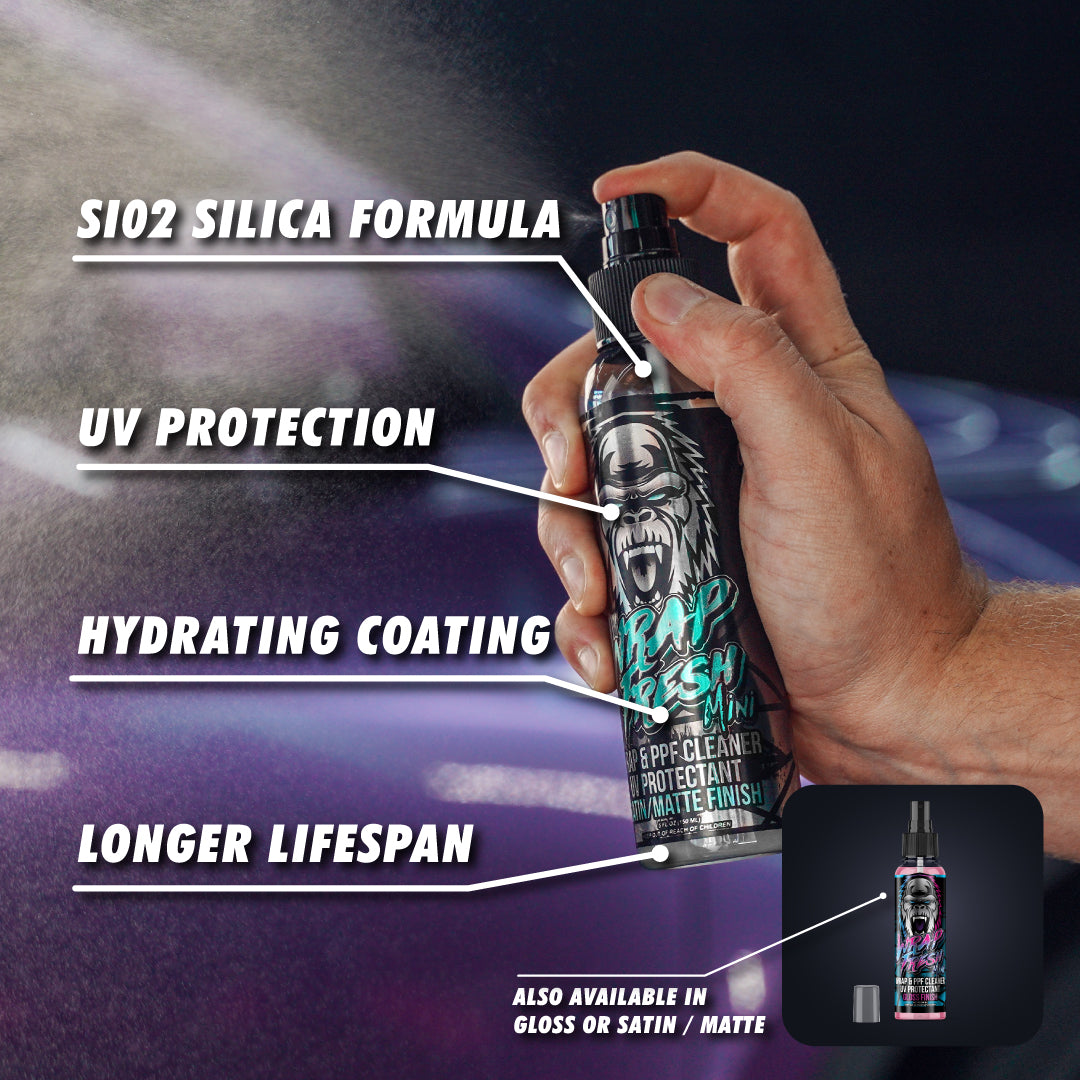 Wrap Fresh Gloss - Mini Detail Spray and UV Protection Detailing