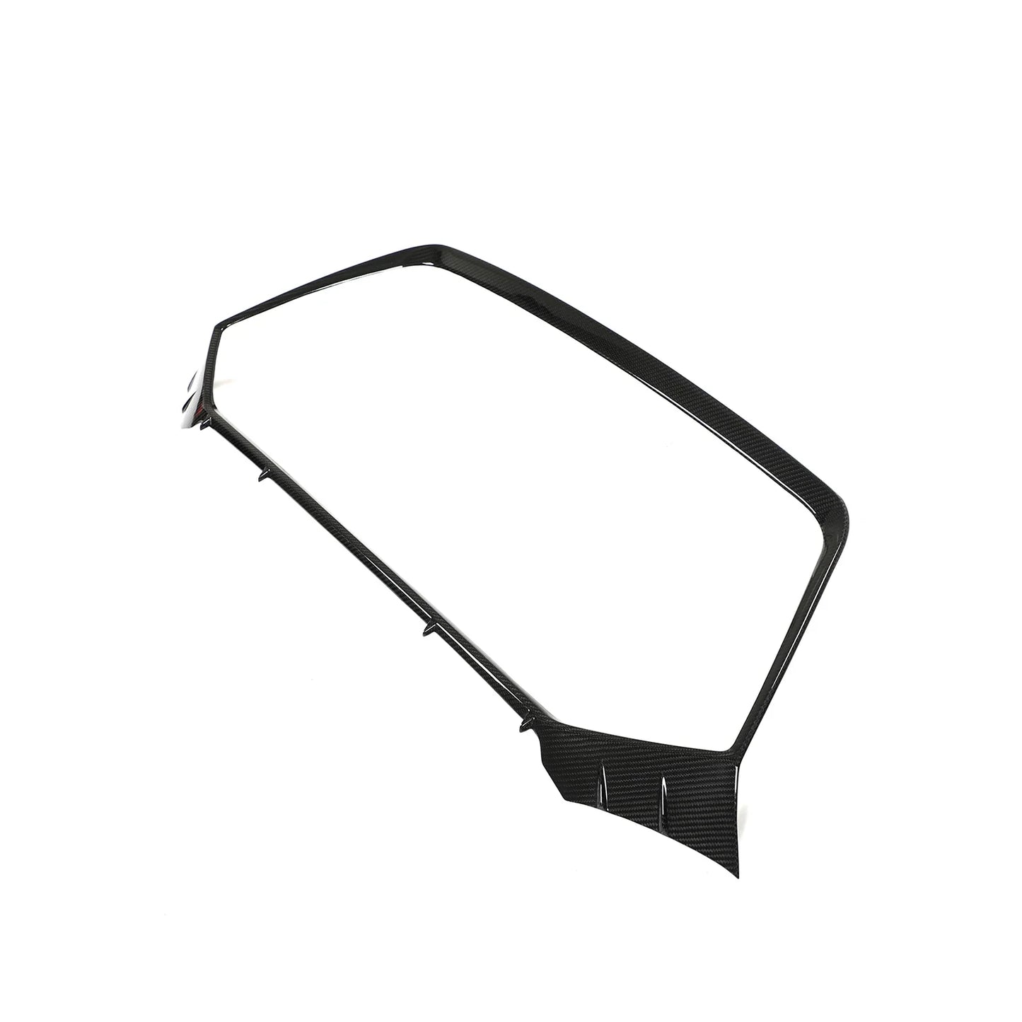 Audi RS6 C8 Avant Pre-Preg Dry Carbon Fiber Front Grille Insert Trim Cover 2019 - 2021